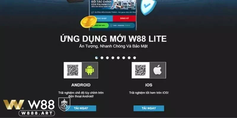 Download app W88 về Android