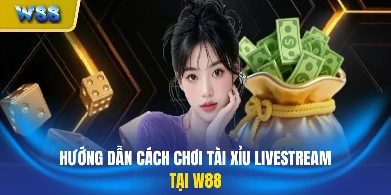 Hướng dẫn cách chơi tài xỉu livestream tại W88